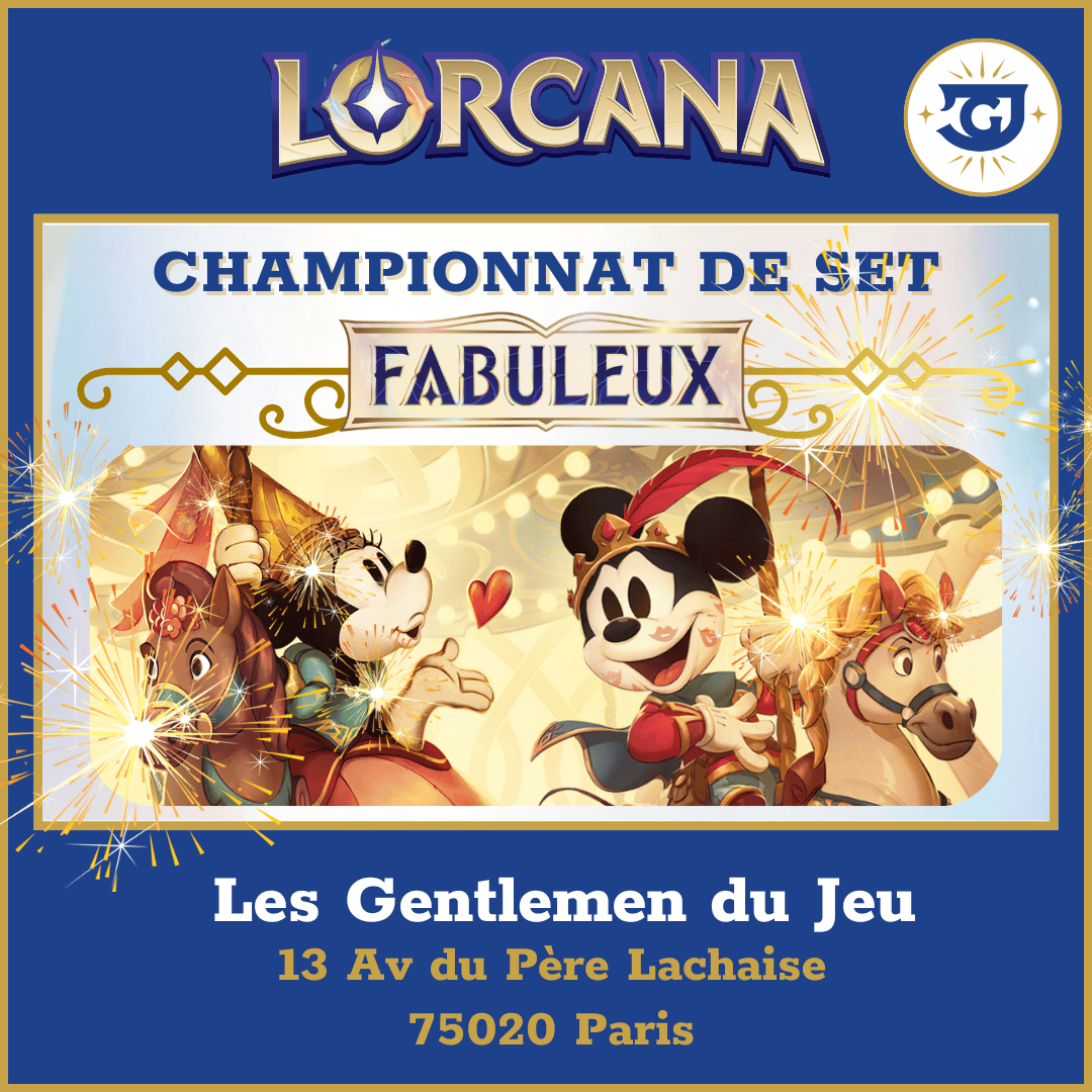 Championnat de Set Lorcana - Evènements Lorcana